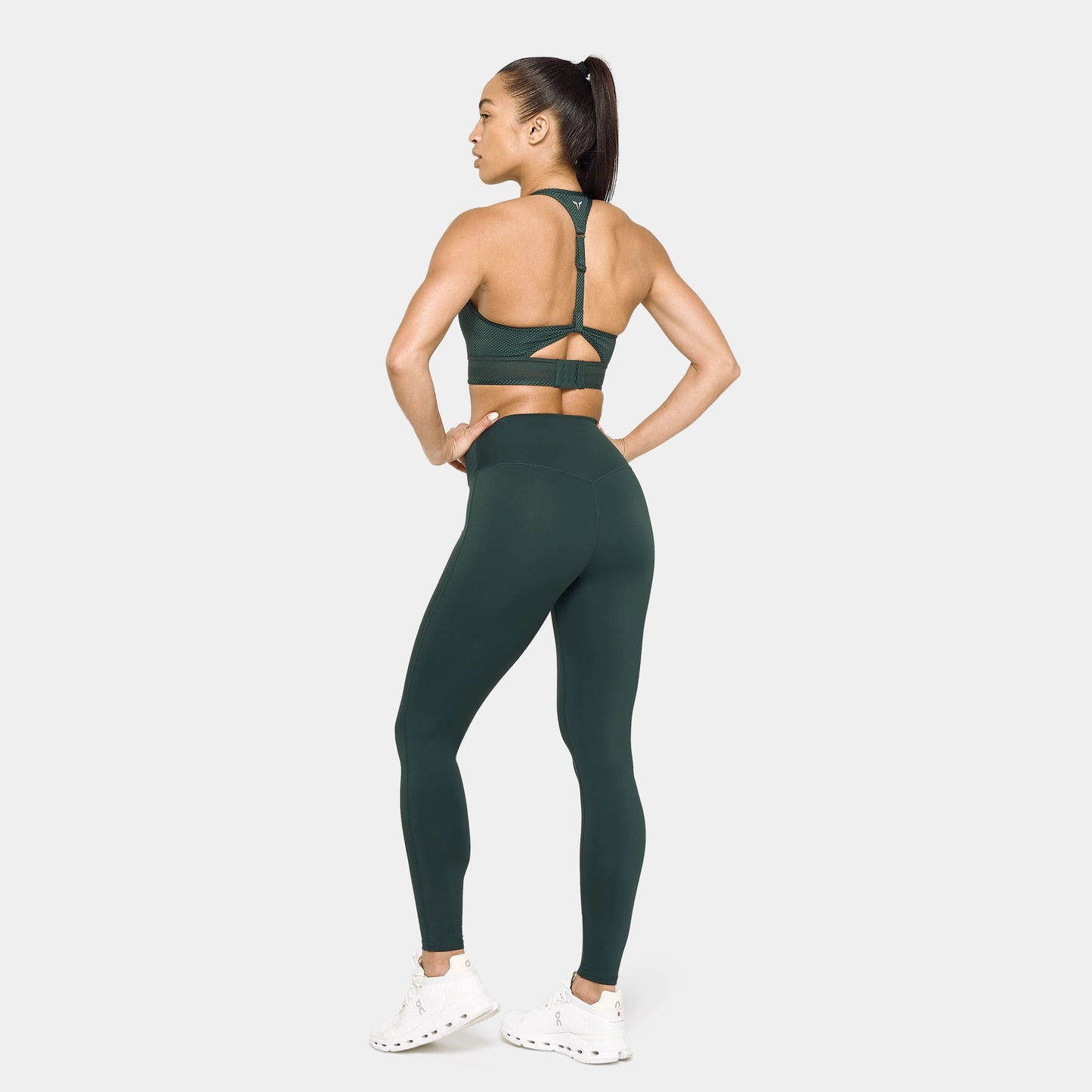 UNTAMED ZIP UP BRA - PINE GROVE & SCARAB PRINT