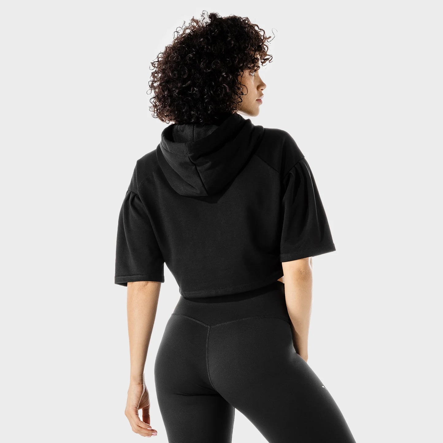 WOMEN'S FITNESS- CROP HOODIE
