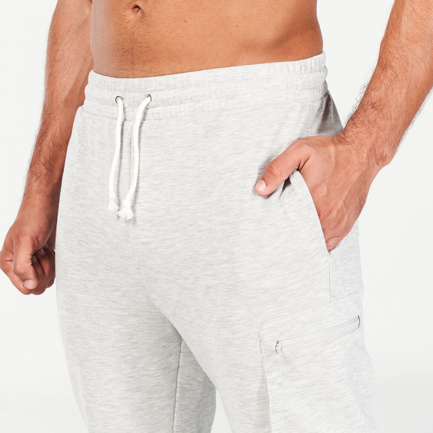 GOLDEN ERA NEW SCHOOL JOGGERS LIGHT GREY