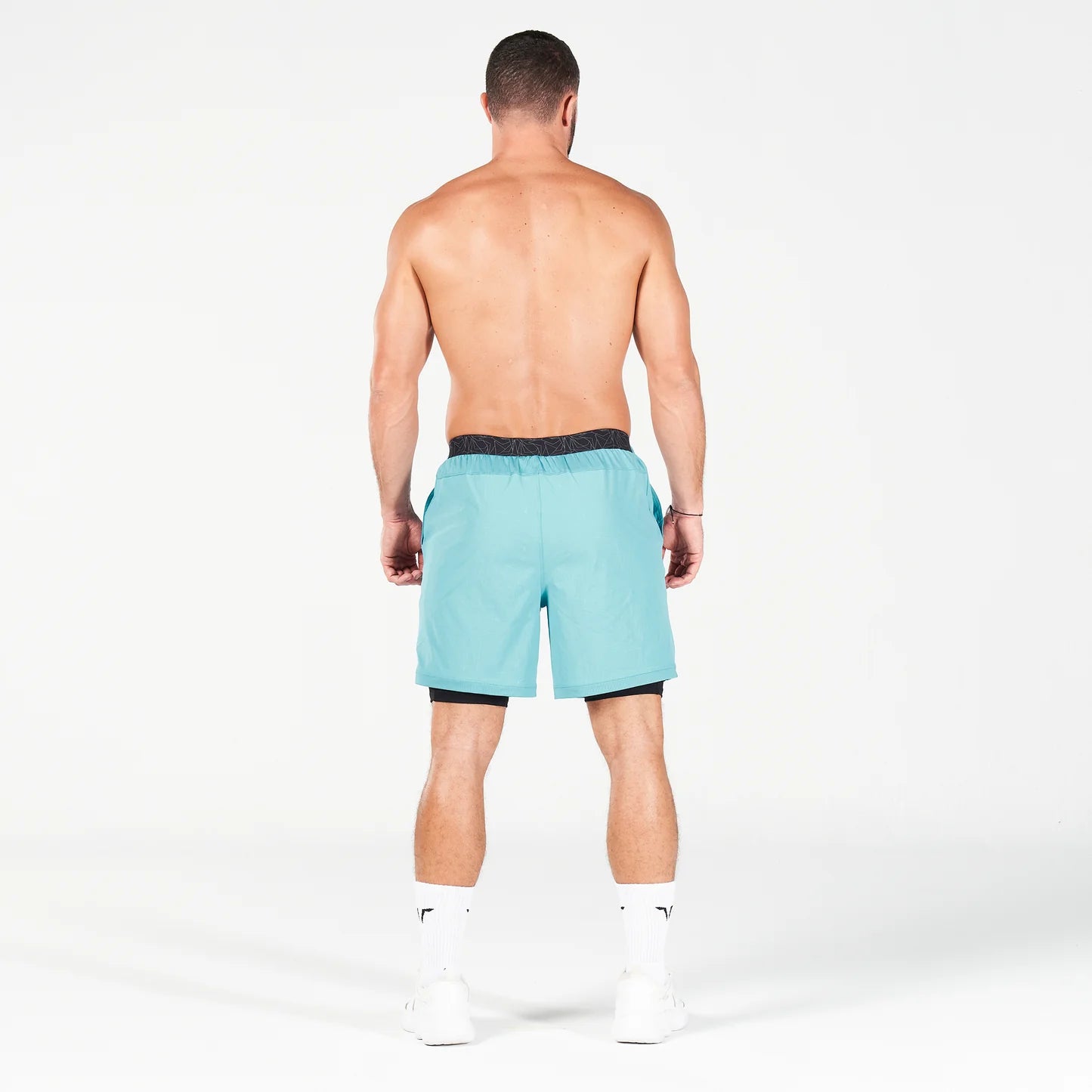 CORE 7" PROTECH 2IN1 SHORTS DELPH BLUE