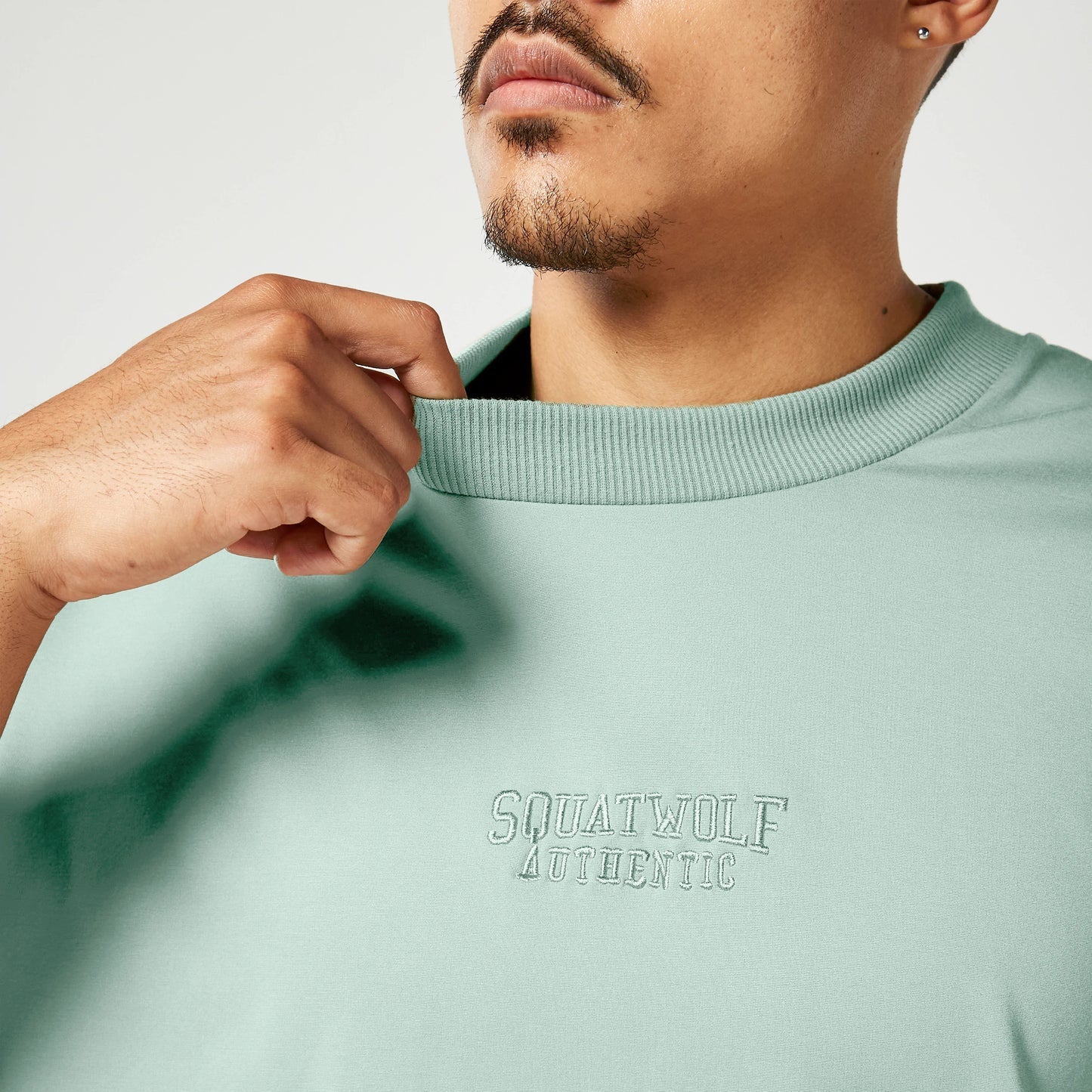 GOLDEN ERA AUTHENTIC OVERSIZED TEE AQUA FOAM