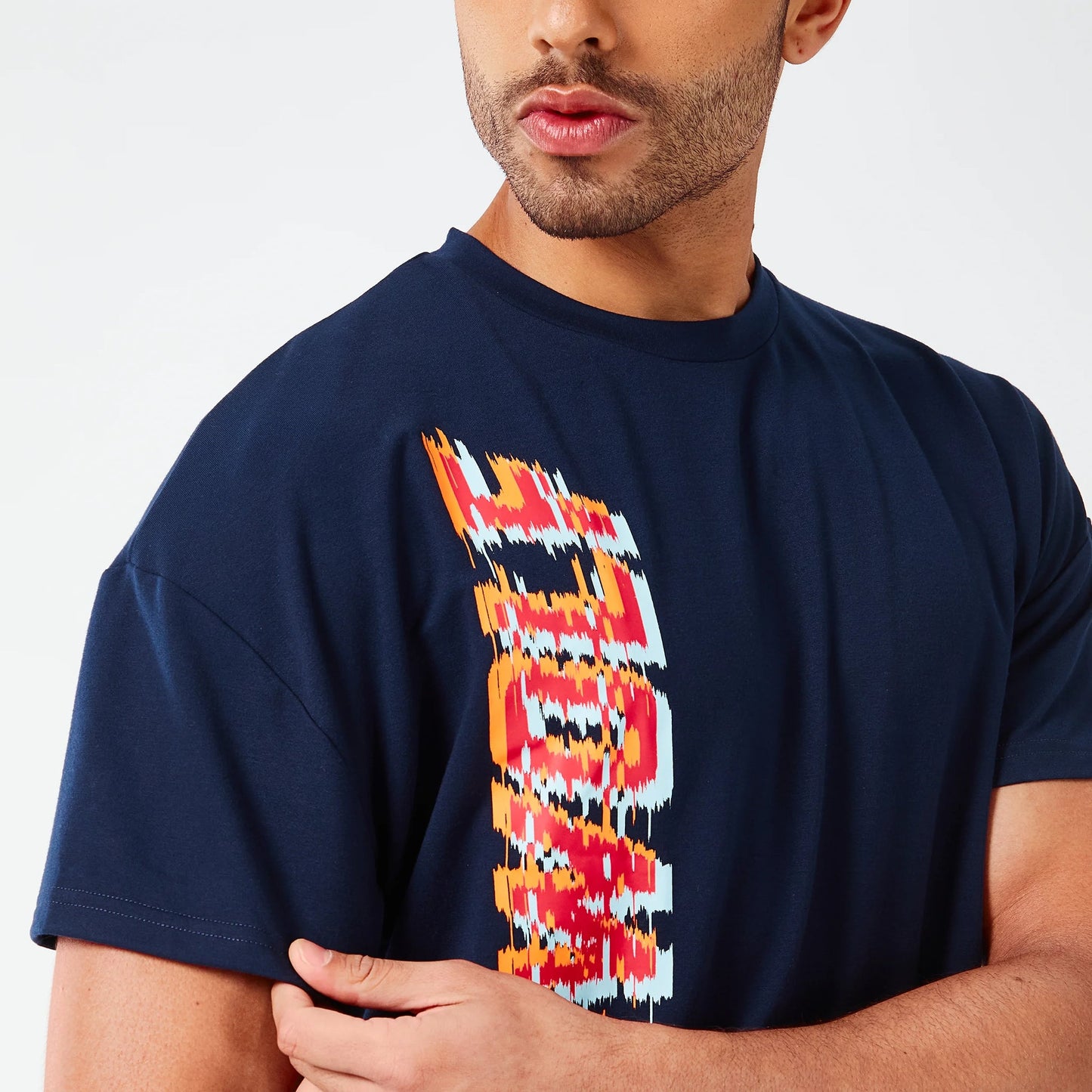 GLITCH OVERSIZED TEE