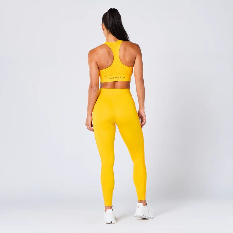 CROSSOVER LEGGINGS 27" SPECTRA YELLOW