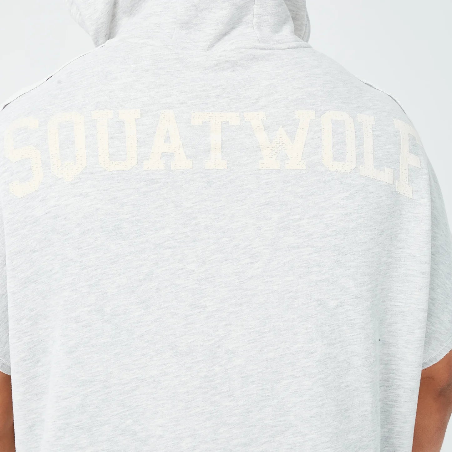 GOLDEN ERA THROWBACK HOODIE LIGHT GREY MARL