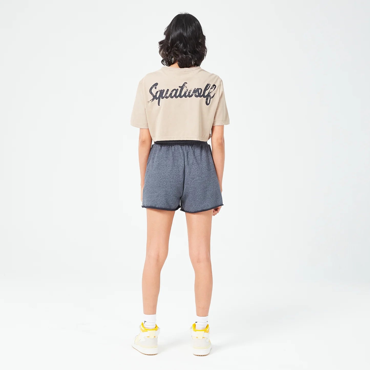 RETROGRADE PLUSH 3" SHORTS BLACK MARL