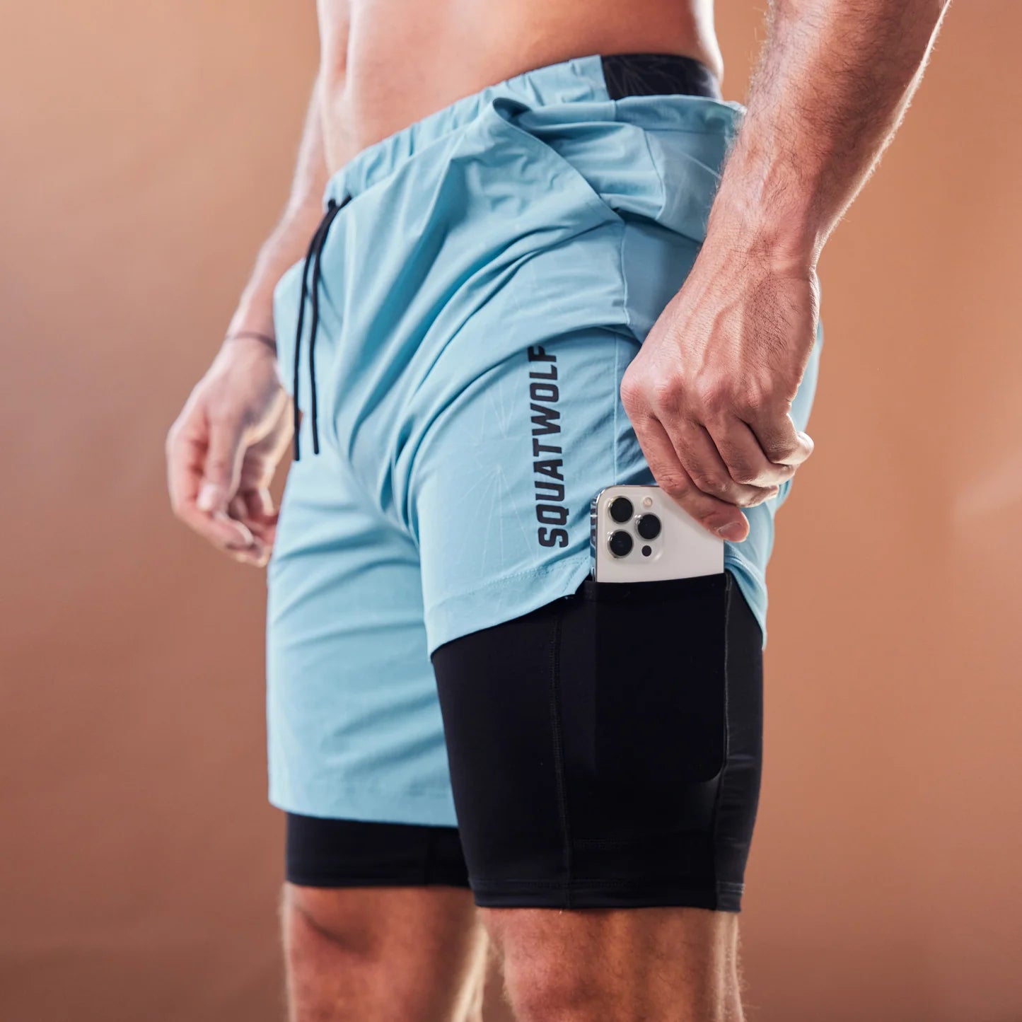 CORE 7" PROTECH 2IN1 SHORTS DELPH BLUE