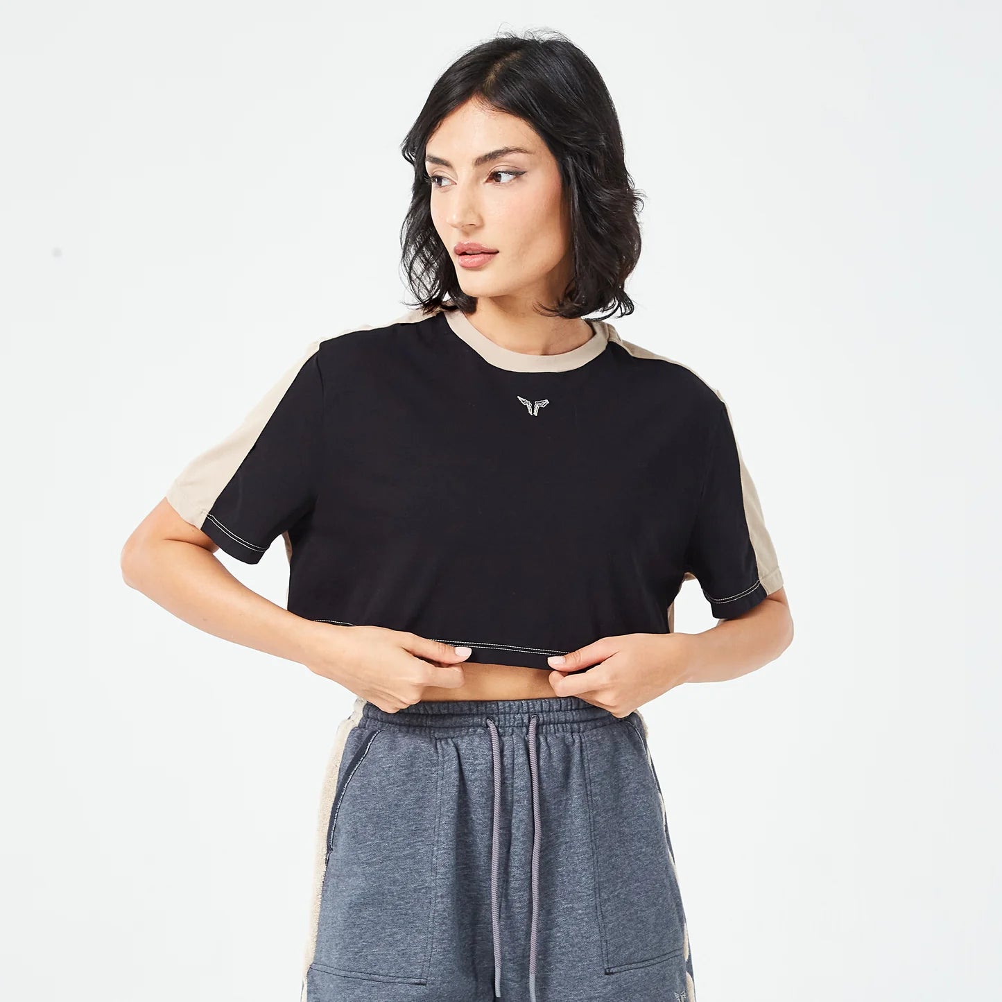 RETROGRADE CROP TEE