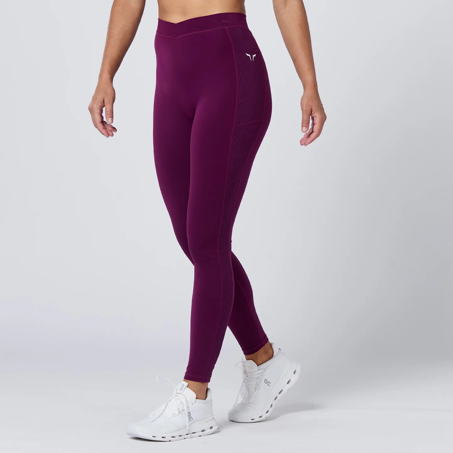 CROSSOVER LEGGINGS 27" PICKLED BEET