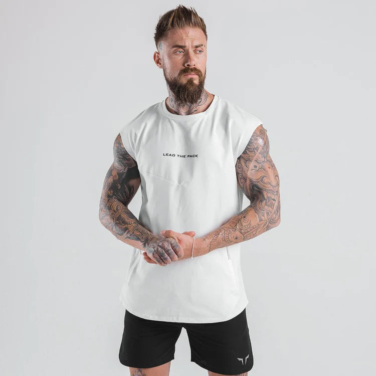 STATEMENT DROP SHOULDER TOP Athletic Shop