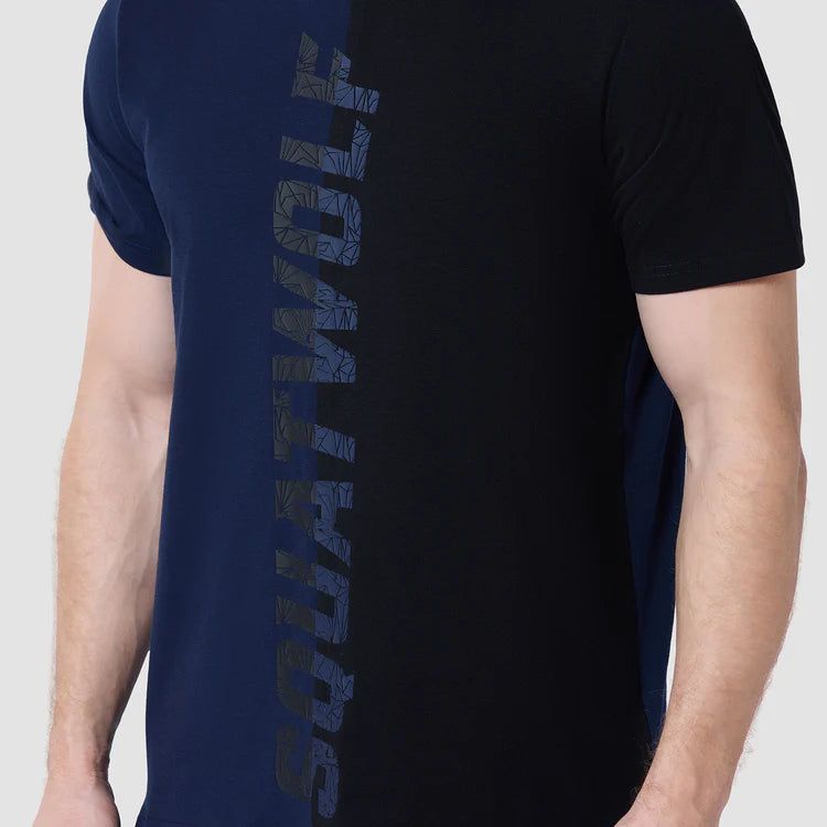 SPLIT LOGO TEE