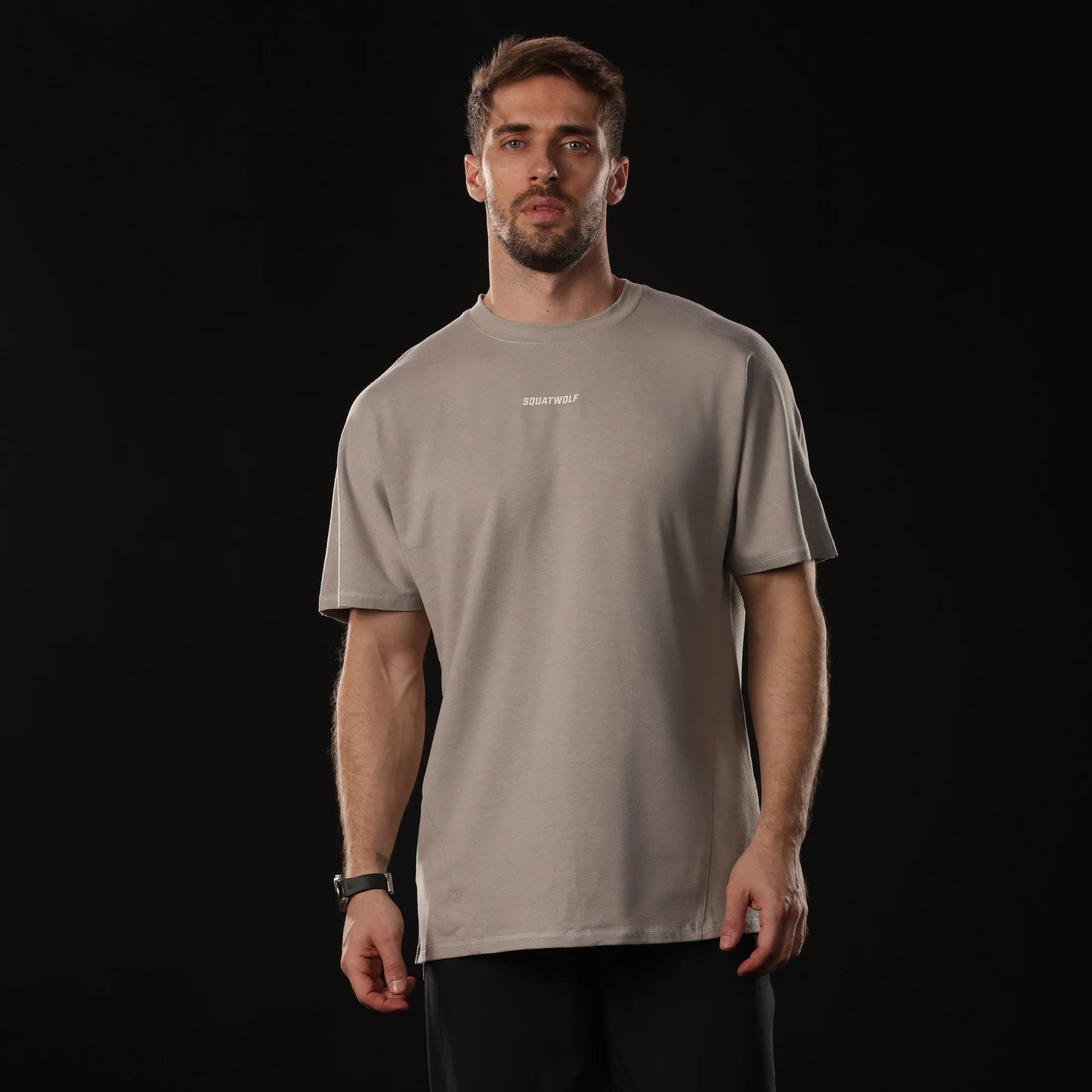 ULTIMATE PUMP COVER TEE - PALOMA GREY MARL