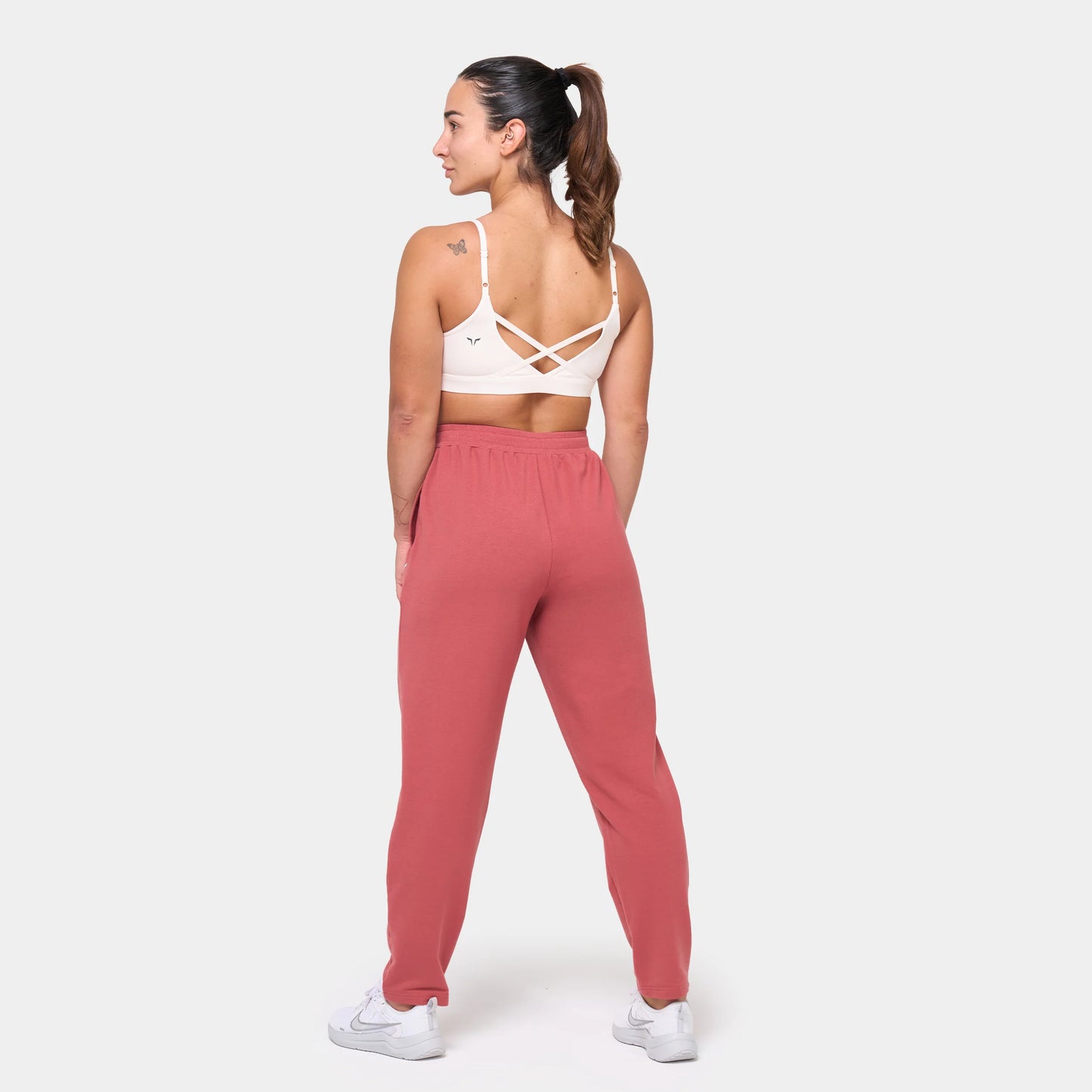 ESSENTIAL STRAPPY BRA - PEARL WHITE