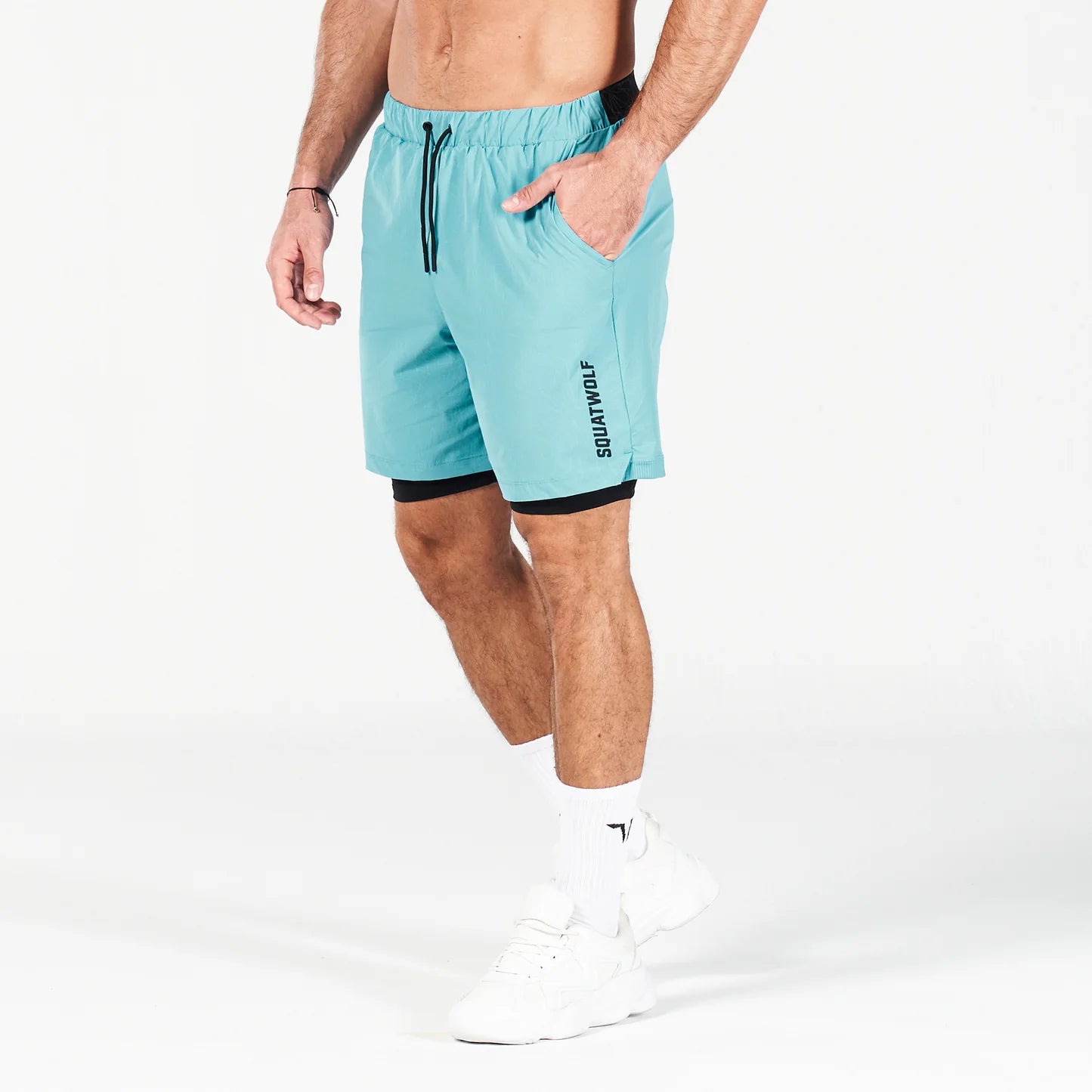CORE 7" PROTECH 2IN1 SHORTS DELPH BLUE