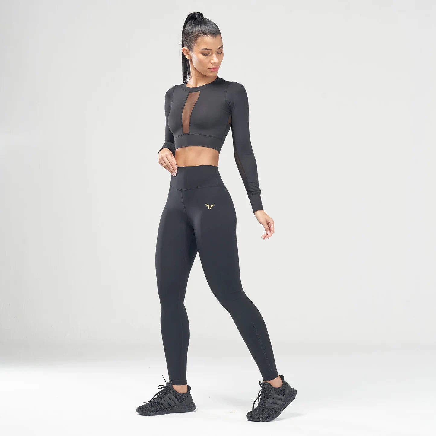 CODE RUN THE CITY LEGGINGS BLACK