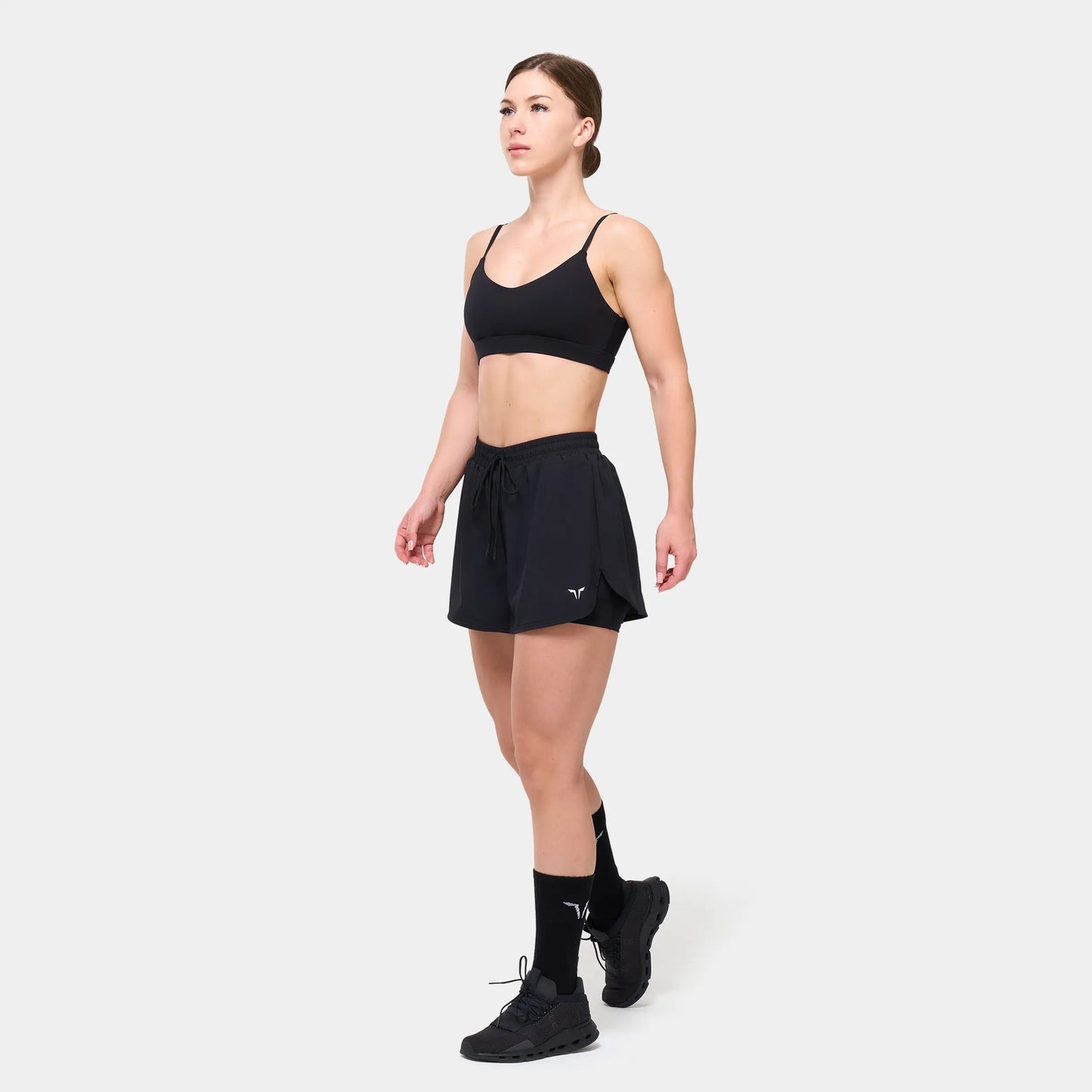 ESSENTIAL STRAPPY BRA - BLACK