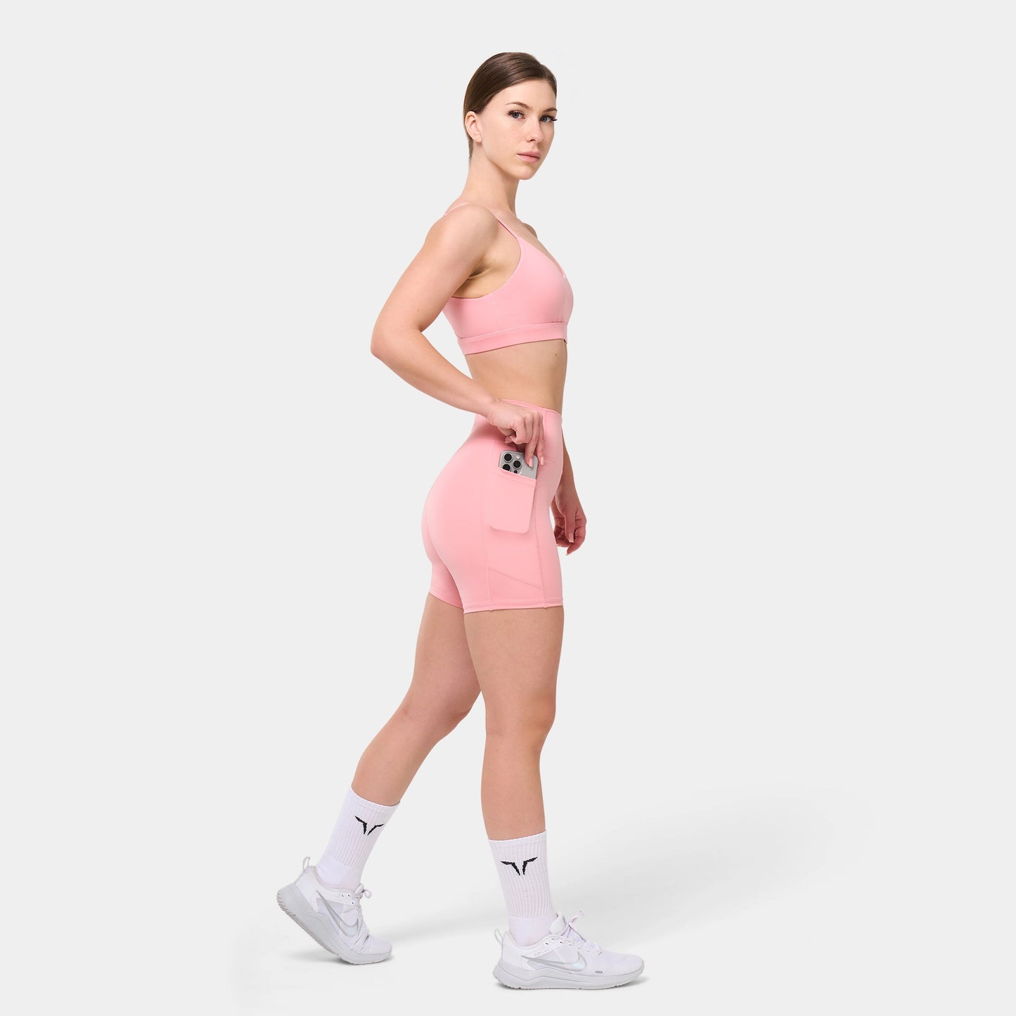 5" CYCLING SHORTS - MAUVELOUS