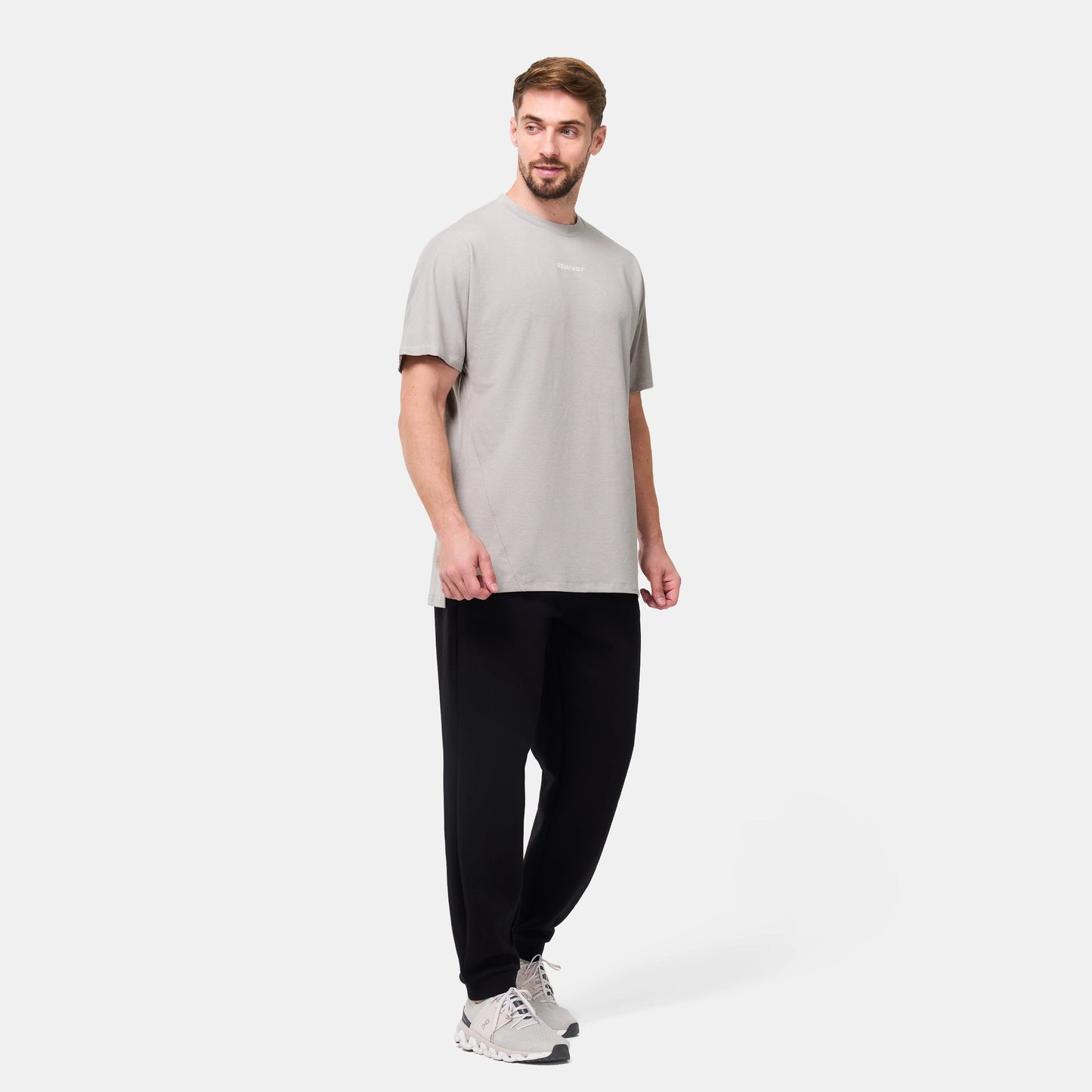 ULTIMATE PUMP COVER TEE - PALOMA GREY MARL