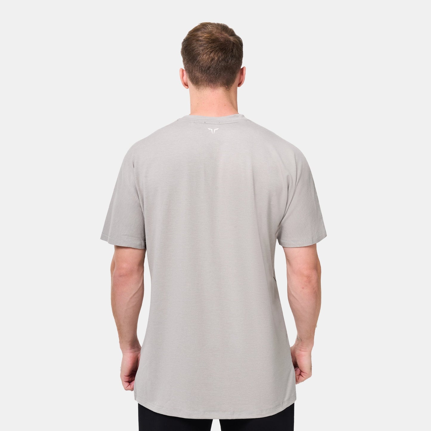 ULTIMATE PUMP COVER TEE - PALOMA GREY MARL