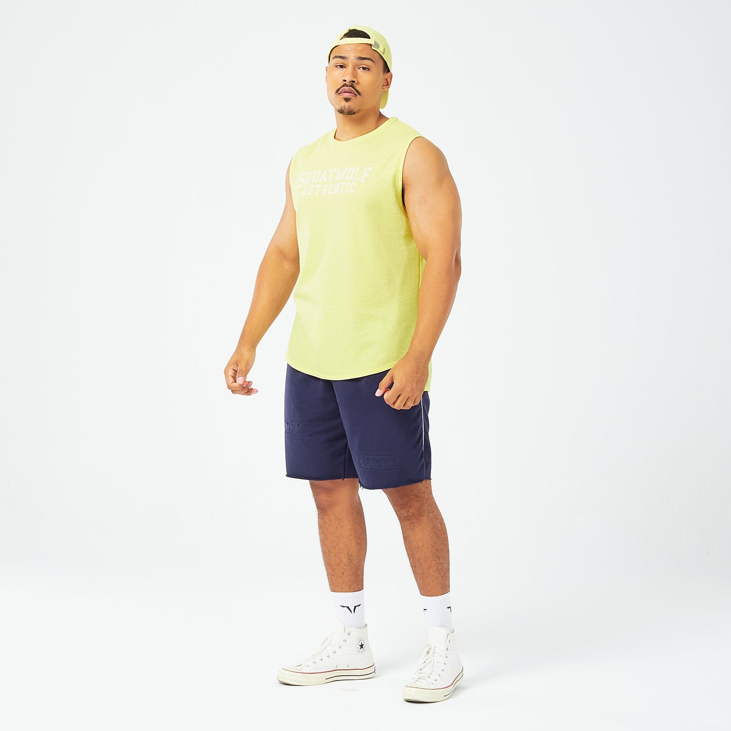 GOLDEN ERA RIPPED SHORTS NAVY