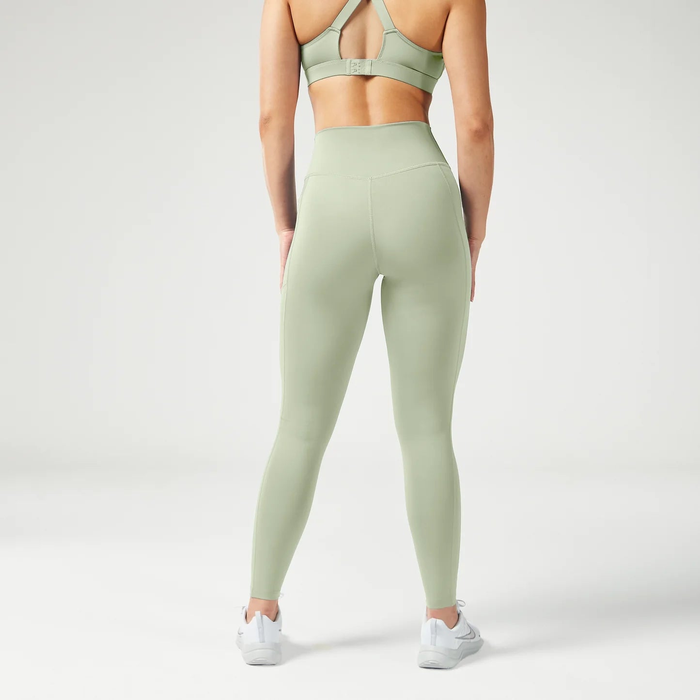 EESENTIAL HIGH WAISTED DESERT SAGE