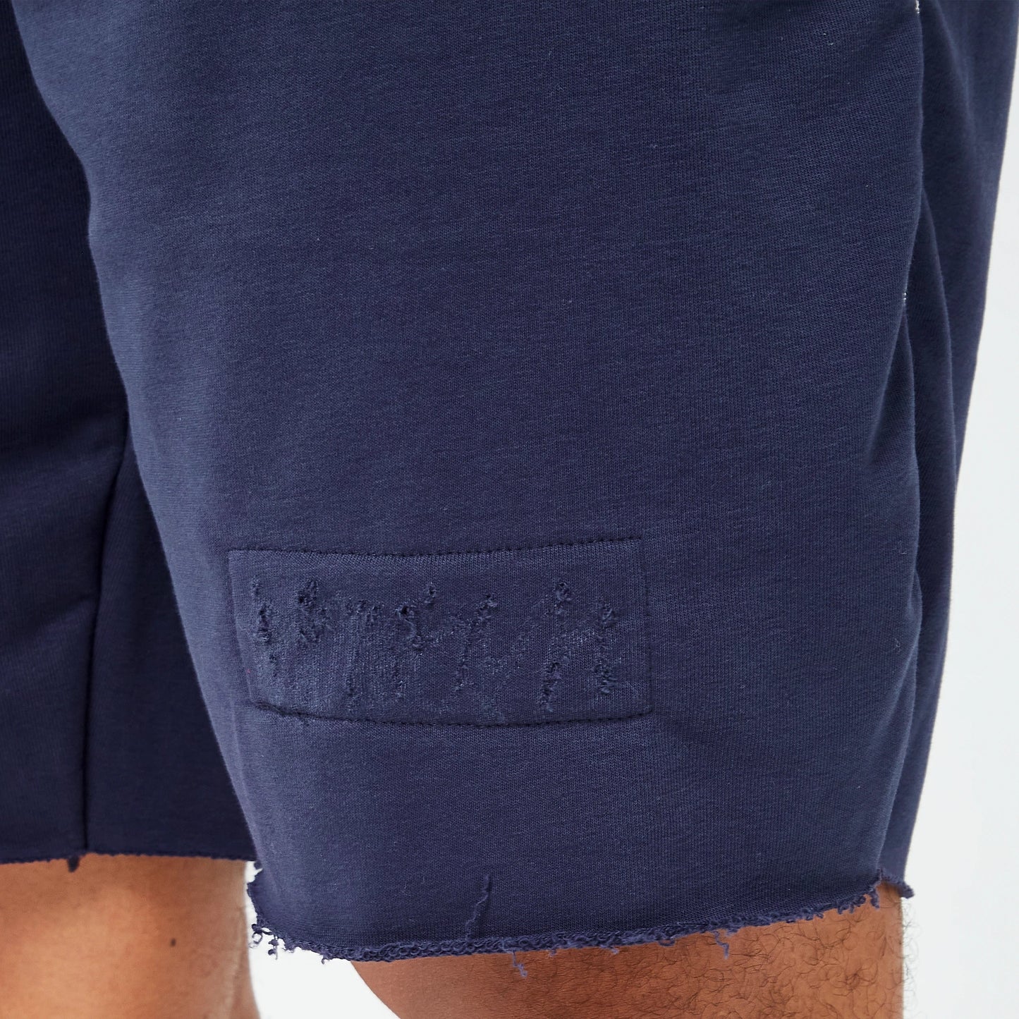 GOLDEN ERA RIPPED SHORTS NAVY
