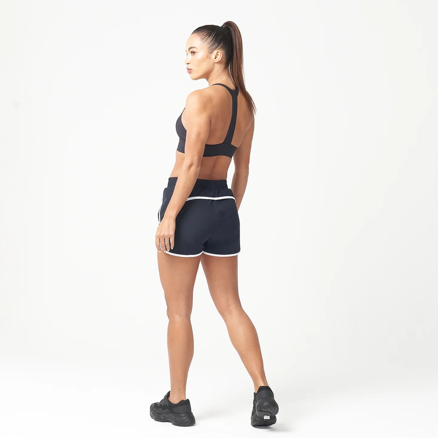 LAB360° NEVER STOP 2IN1 SHORTS BLACK
