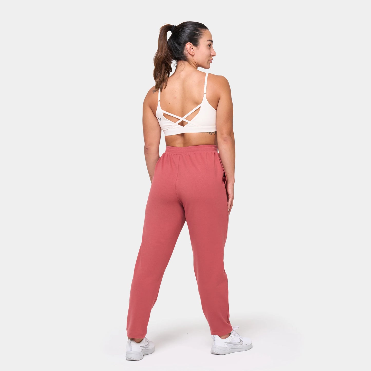 ESSENTIAL STRAPPY BRA - PEARL WHITE