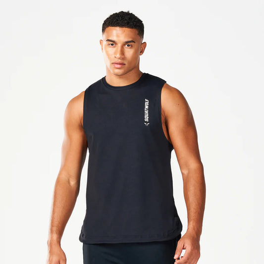 WARRIOR CUT OFF STRINGER BLACK