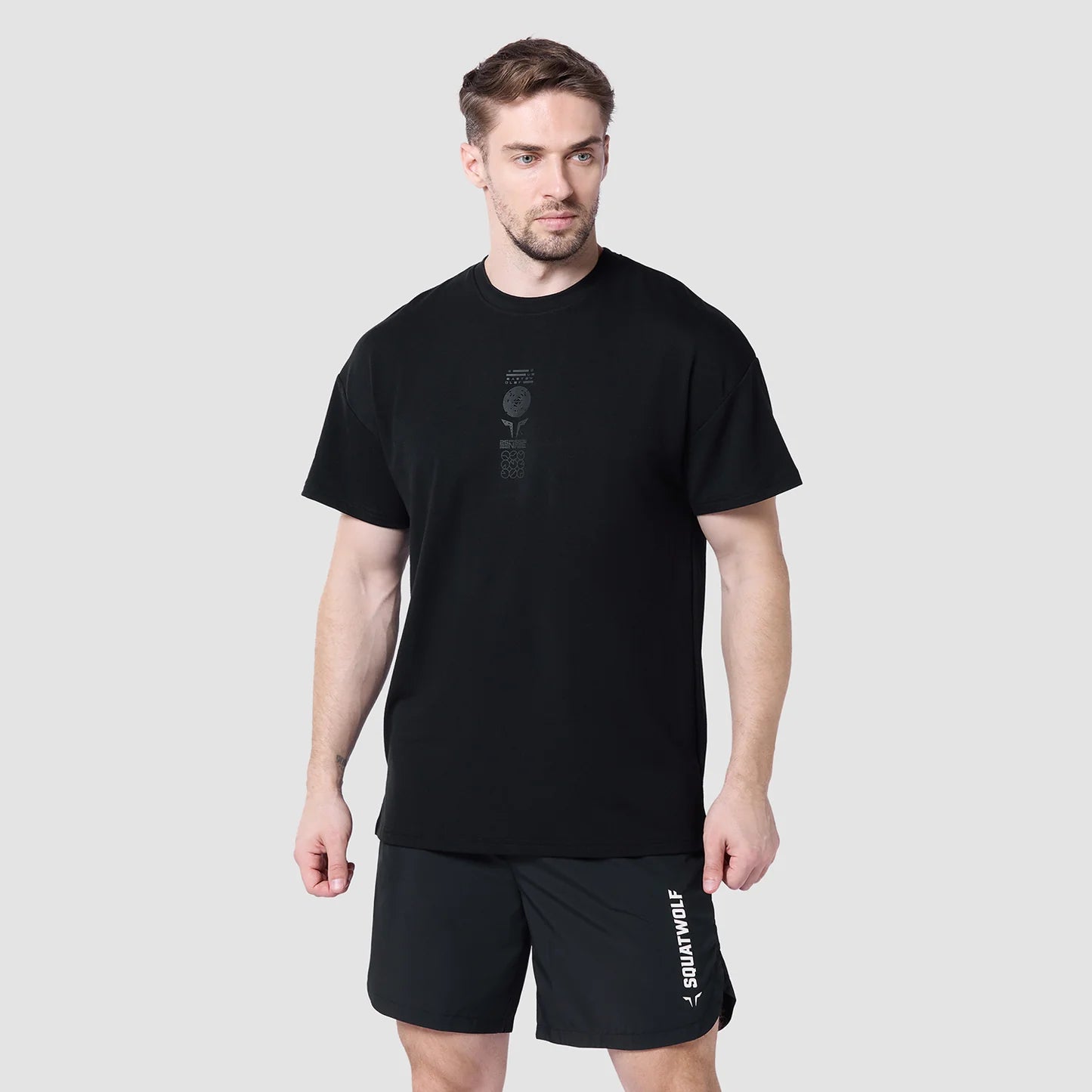 URBAN OVERSIZED TEE BLACK