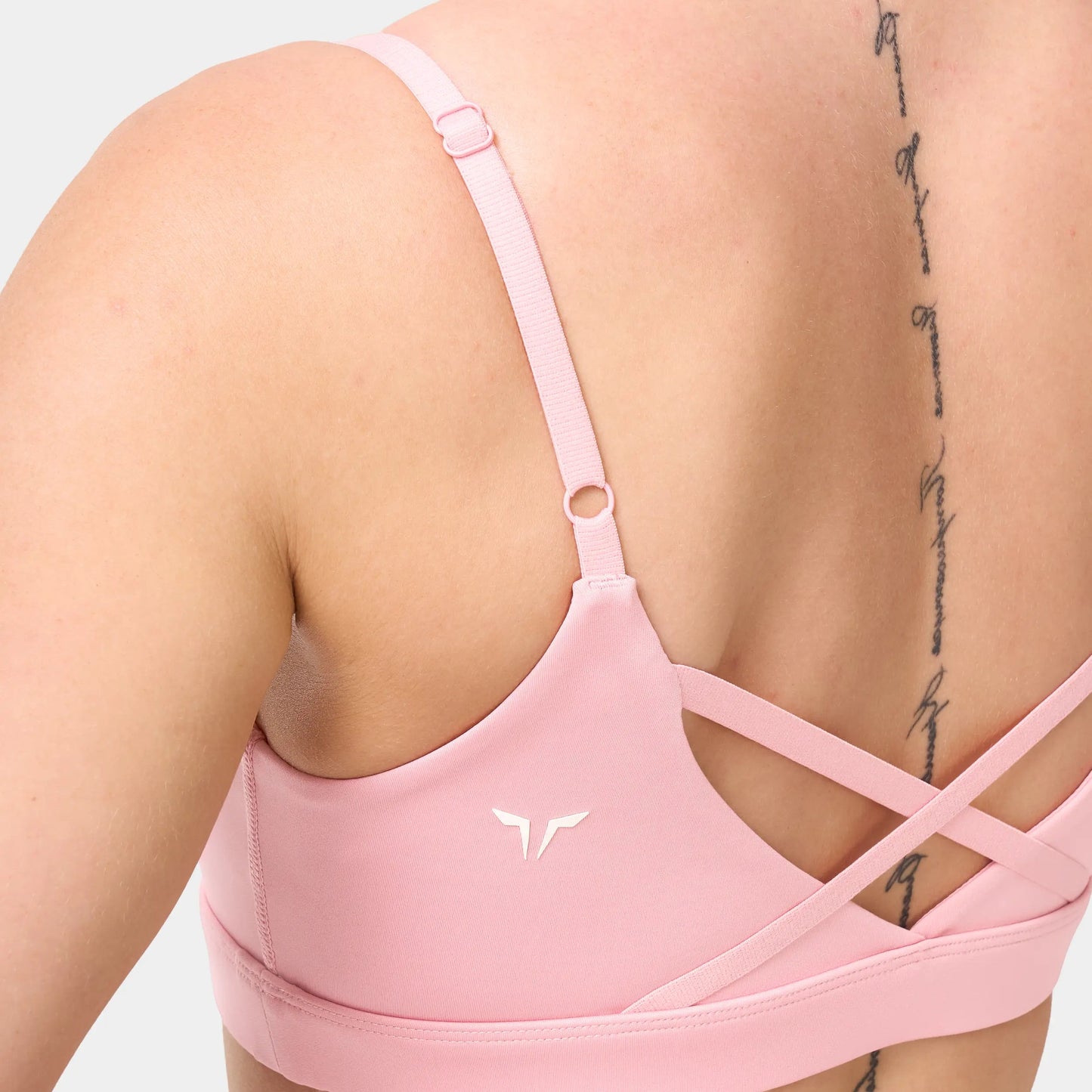 ESSENTIAL STRAPPY BRA - MAUVELOUS