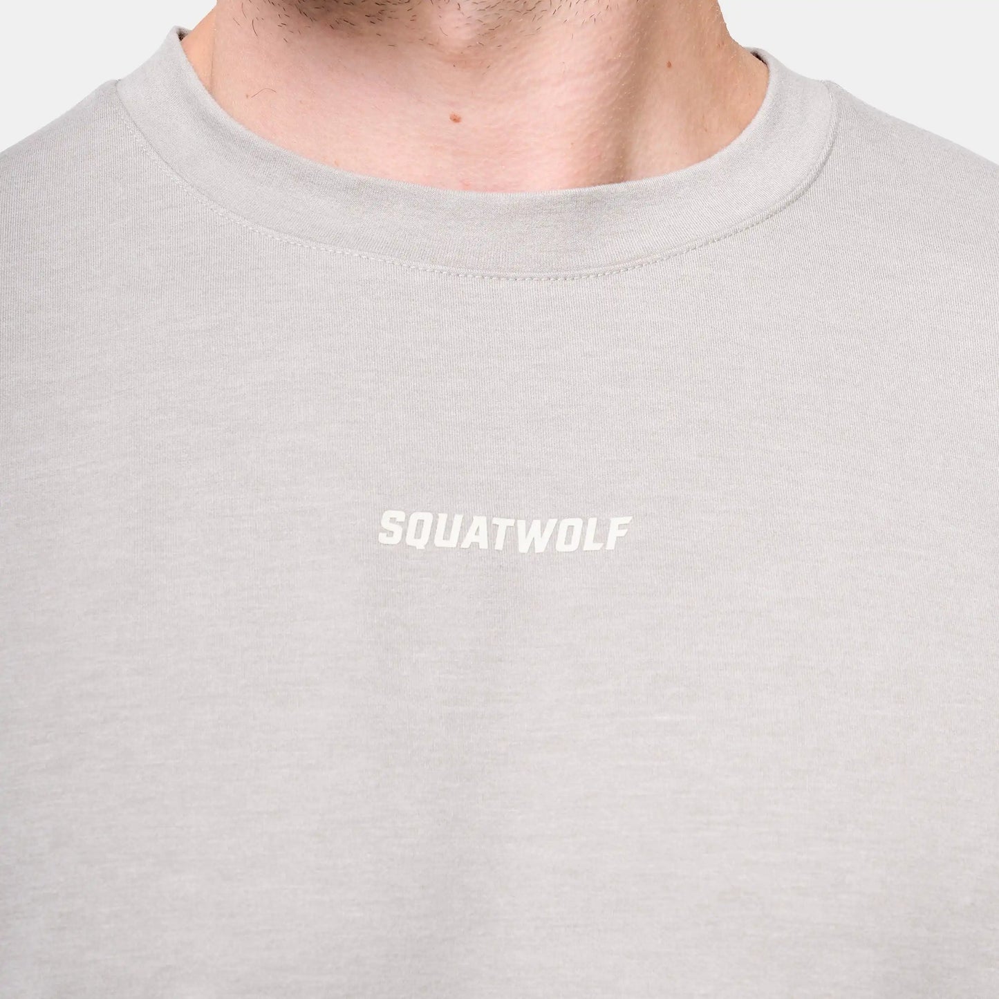 ULTIMATE PUMP COVER TEE - PALOMA GREY MARL