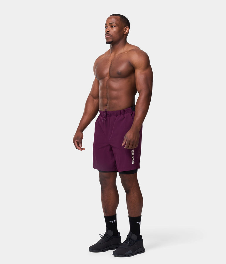 CORE 7'' PROTECH 2-IN-1 SHORTS - PICKLED BEET